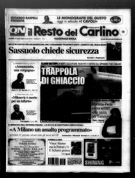 Il Resto del Carlino : giornale dell'Emilia